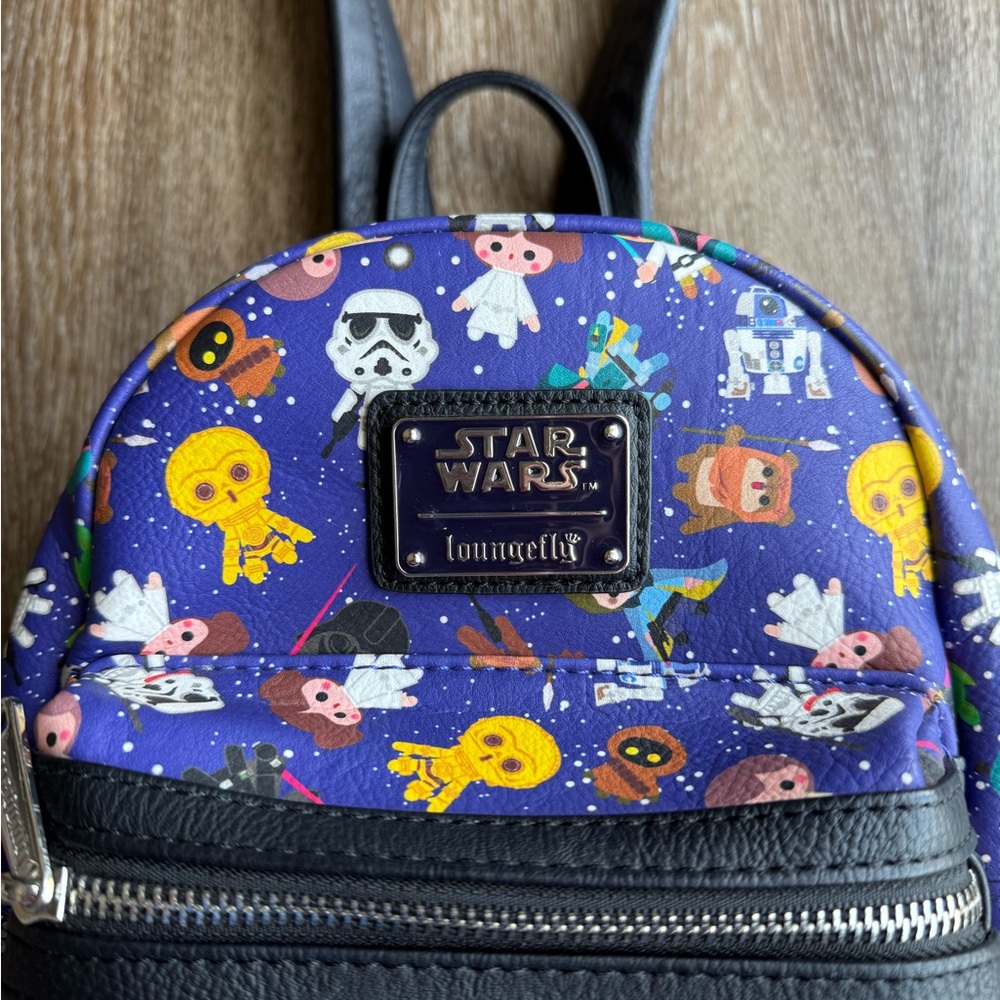 Star Wars Loungefly Mini Backpack - Picture 2 of 6